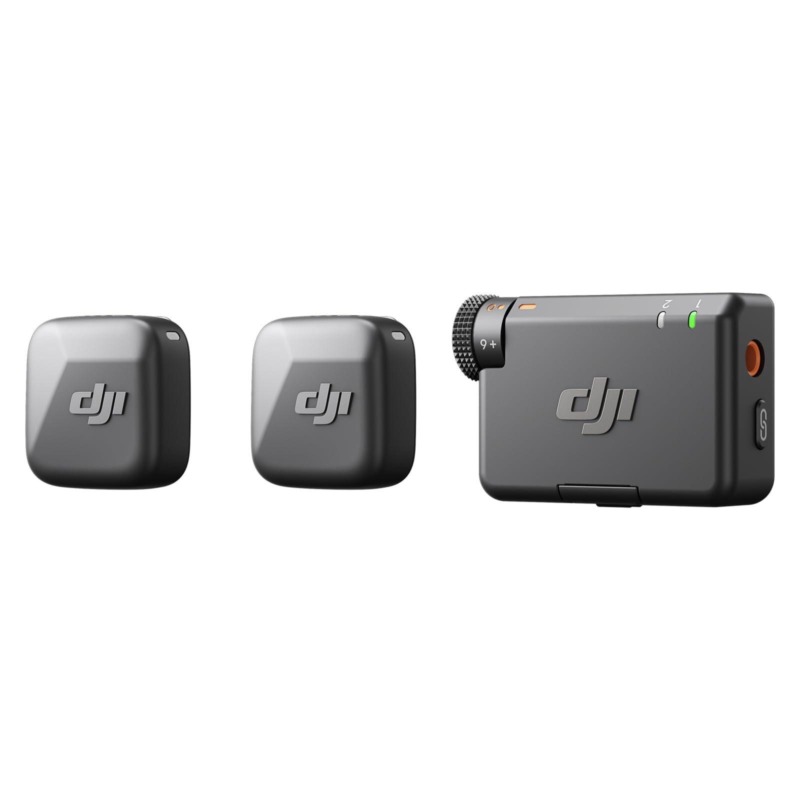 【美品】DJI MIC DJI Mic 2 (2 TX + 1 RX + Charging Case), Wireless Lavalier